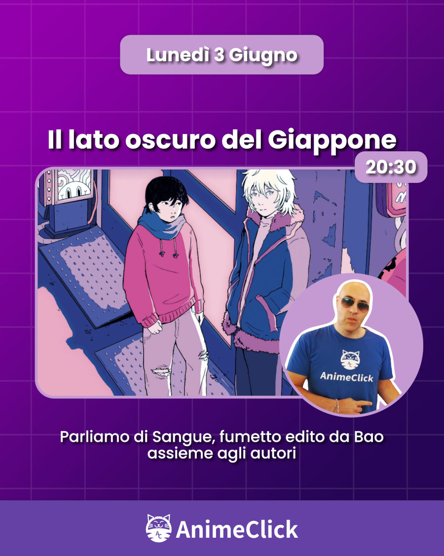 AnimeClick su Twitch: programma dal 3 al 9 giugno AnimeClick su Twitch: programma dal 3 al 9 giugno